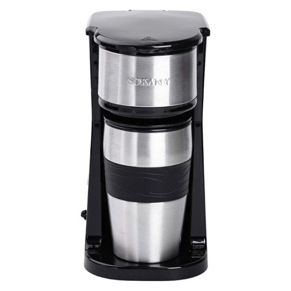 Кофеварка электрическая Sokany SK-04028 для молотого кофе, 420 мл | Зображення 5