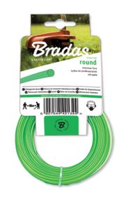 Волосінь для тримера Bradas TRIMMER "коло" 2,4мм х 15м ZTO2415K