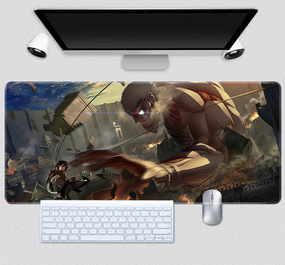 Ігрова поверхня для мишки з Аніме принтом "Атака Титанів / Attack on Titan" 800*300*3 мм 0640