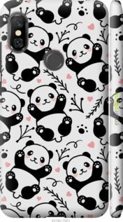 Чохол на Xiaomi Redmi Note 6 Pro Панди "4318m-1551-2448"