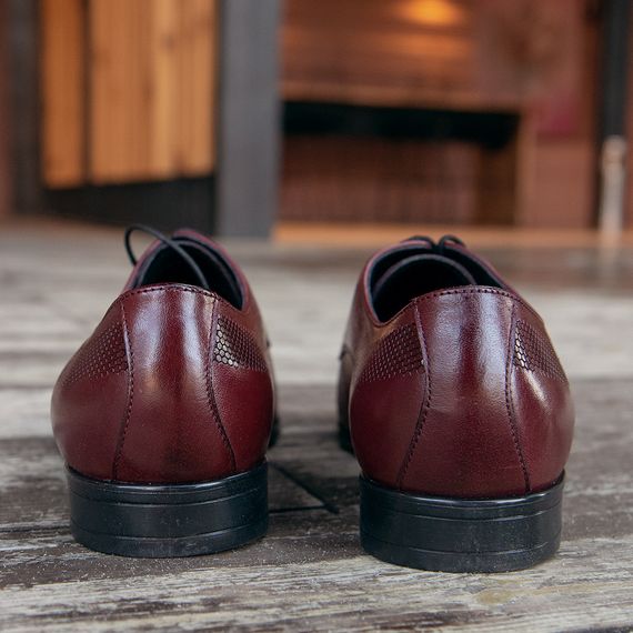 Стильные туфли бордового цвета 39 размер | Зображення 2