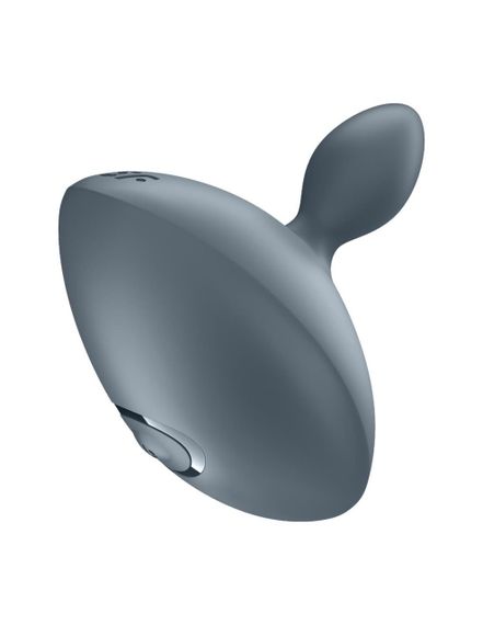 Вібрувальна анальна пробка Satisfyer Booty Absolute Beginners 4 сіра Sex Aura