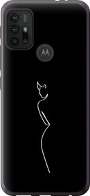 Чехол на Motorola Moto G30 Силуэт1 "4590u-2320-17620"
