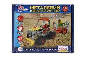 Конструктор металевий Технок T-4876 265 деталей