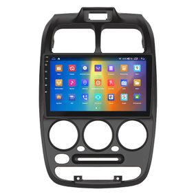 Штатна магнітола Lesko для Hyundai Accent II 1999-2012 екран 9" 4/64Gb CarPlay 4G Wi-Fi GPS Prime