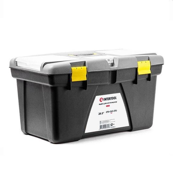 Ящик для інструментів 26.5" 670*393*370 мм INTERTOOL BX-0326 | Зображення 2