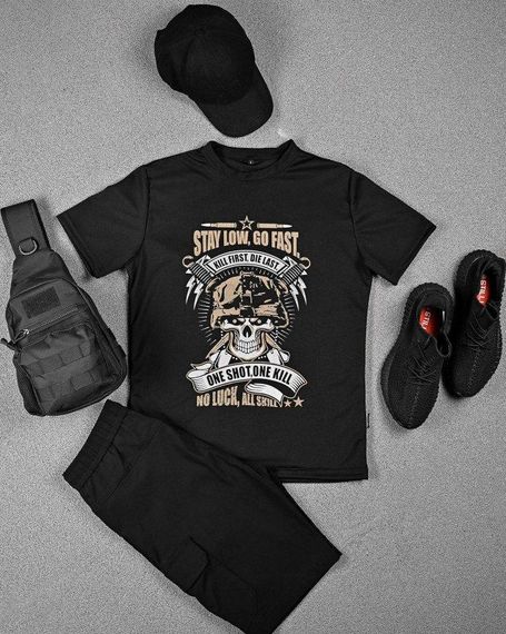 Тактична футболка Oblivion Go fast Oblivion black ДЛ6582 | Зображення 1