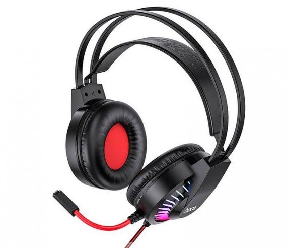 Навушники Ігрові Hoco W105 Joyful Red | Зображення 1