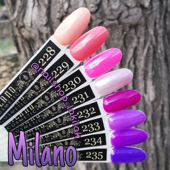 Гель-лак Milano 232 8мл | Зображення 5