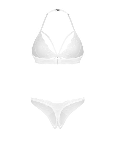 Комплект Obsessive Weddya 3-pcs set 2XL/3XL, Білий, 2XL/3XL | Зображення 4