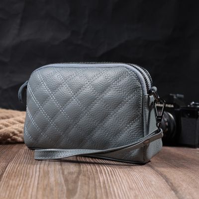 Сумка Vintage Из натуральной кожи Синяя (22808) | Зображення 6