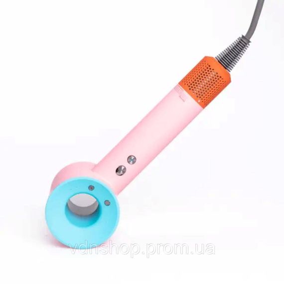 Фен стайлер для волос 5 в 1 Supersonic Premium 1600Вт 5 насадок 3 режима скорости с ионизацией Розовый PH770PBL | Зображення 5