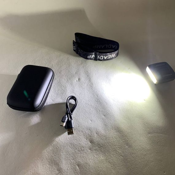 Ліхтар налобний Police W6129-XPE+COB+8RGB | Зображення 1