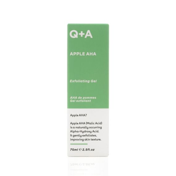 Відлущуючий гель з AHA-кислотами Q+A Apple AHA Exfoliating Gel (75 ml) | Зображення 1