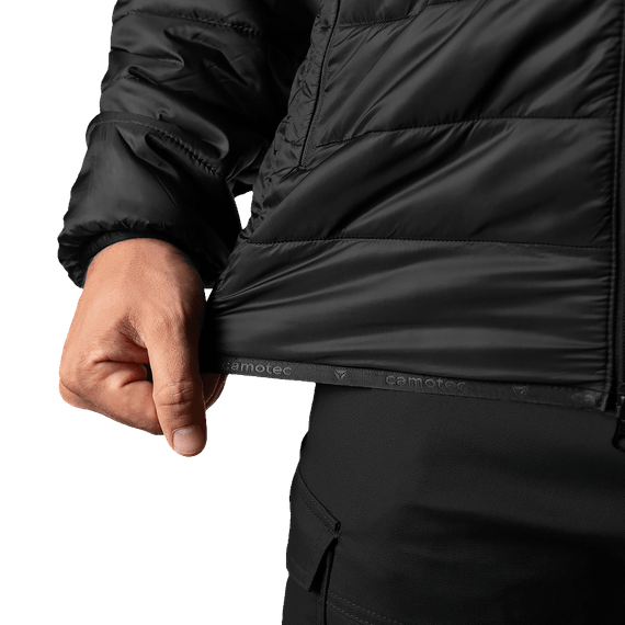 Легкий Пуховик Storm Hood 2.0 Чорний (8255), XL | Зображення 5