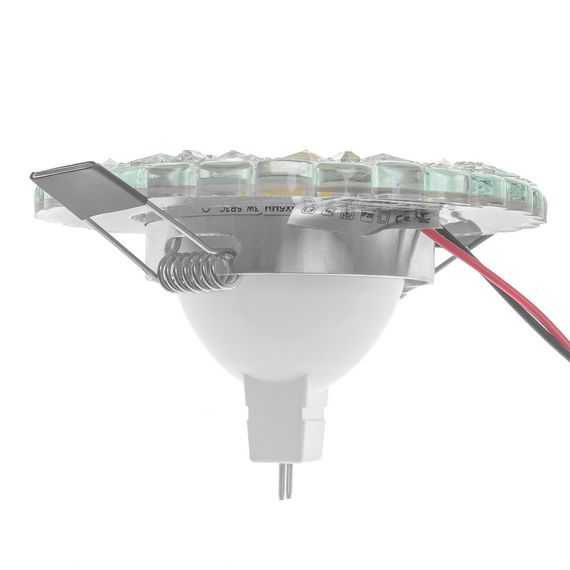 Светильник точечный LED декоративный HDL-G261/3W + WH MR16 | Зображення 3