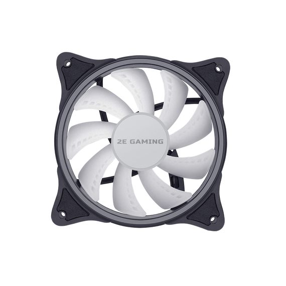 Корпусной вентилятор 2E GAMING (F120OI-ARGB) 120мм,3+3pin5VAura,черн.лопасти,рамка, outer-inner LED (2E-F120OI-ARGB) | Зображення 4