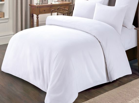 Постільна білизна Love You Бязь Gold Біла Двоспальні