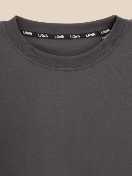 Футболка однотонна чоловіча LAWA MTC02325 L Сірий shop (2000999620232) | Зображення 1