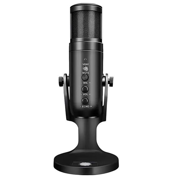 Мікрофон конденсаторний для геймінгу Jmary MC-PW9 USB (кардиоидный) Black | Зображення 2