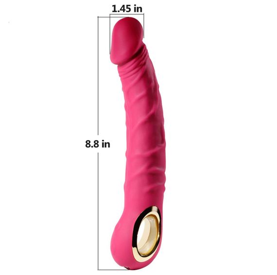 Вибратор - Realistic Vibrator Pink Sex Aura | Зображення 6