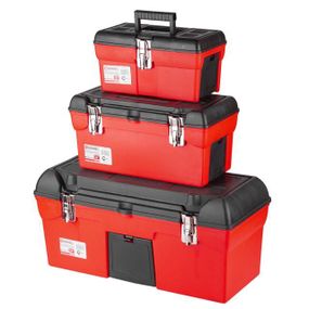 Комплект ящиків для інструментів з металевими замками 3 од. INTERTOOL BX-0007