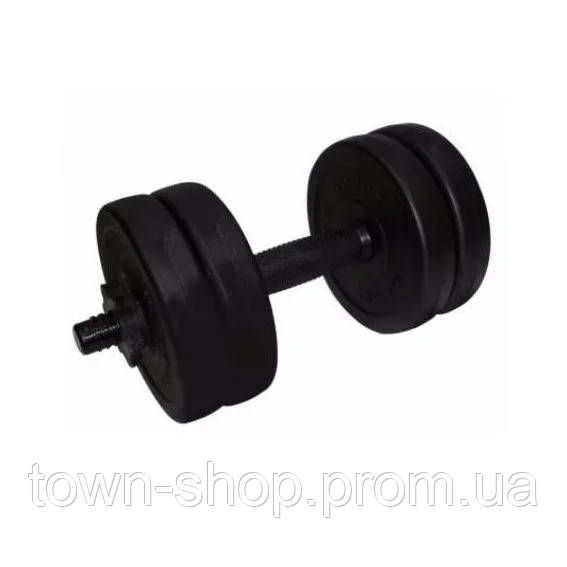 Гантель наборная композитная в пластиковой оболочке Rock pro 5,5 кг NE-PL-G-005