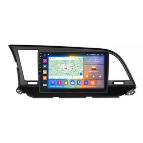 Штатна магнітола Lesko для Hyundai Avante VI 2015-н.в. екран 9" 4/64Gb CarPlay 4G Wi-Fi GPS Prime