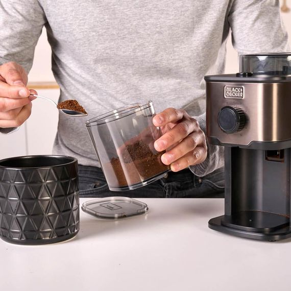 Кавомолка BLACK+DECKER BXCG151E | Зображення 8