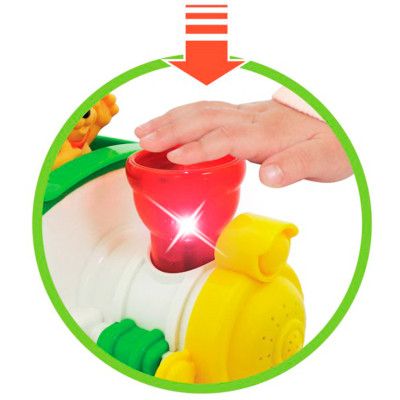 Развивающая игрушка Kiddi Smart Паровоз Лимпопо (свет, украинский язык) (063396) | Зображення 3