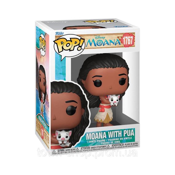 Игровая фигурка Funko POP! серии Моана S3 - Моана и Пуа