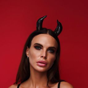 Роги диявола маленькі, Чорні OKOVA Sex Aura