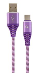 Кабель Cablexpert CC-USB2B-AMCM-2M-PW, USB 2.0 A-тато/Type-C тато, 2,0 м.