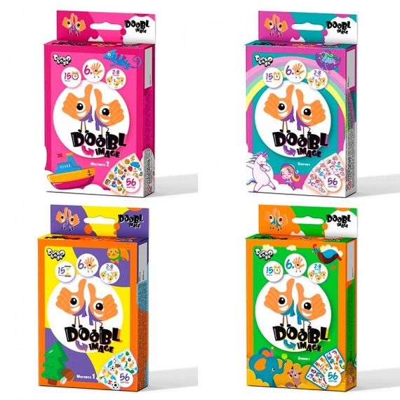 Игра настольная Danko Toys Doobl Image ДТ-МН-14-36