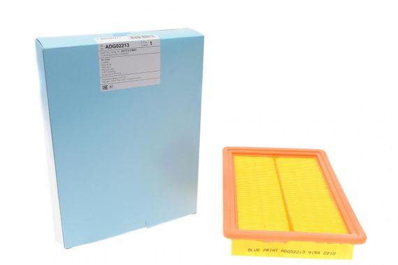 Фильтр воздушный Hyundai Elantra 1.6i 1.8 2.0 1.9D 00-06 ADG02213