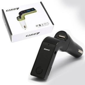 FM модулятор автомобільний Car G7 Bluetooth Чорний