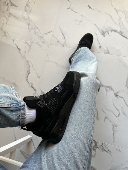 Кросівки Air Jordan 4 'Black Cat'  (топ якість) 44 28.0 | Зображення 7