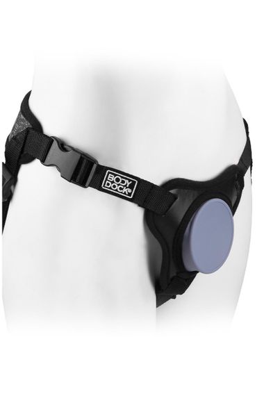 Трусики для страпона Pipedream Dillio Platinum черные sexstyle | Зображення 1