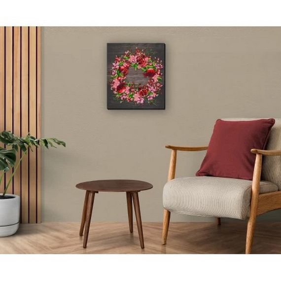 Набір для вишивання бісером "Червоні гранати" AB-890 на натуральному полотні | Зображення 3