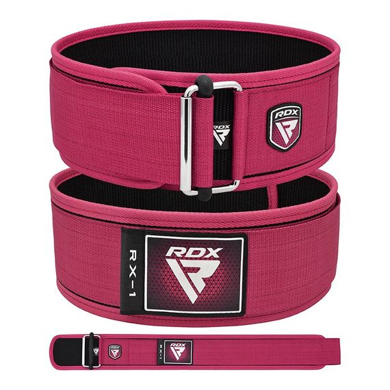 Пояс для важкої атлетики RDX RX1 Weight Lifting Belt PINK-XS | Зображення 3