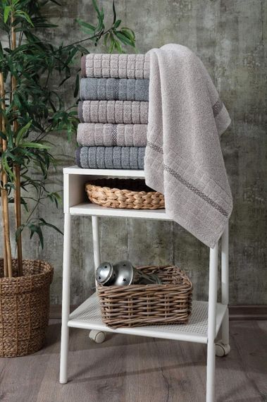 Набір рушників Pupilla 70х140 см Alya банні 6 шт.