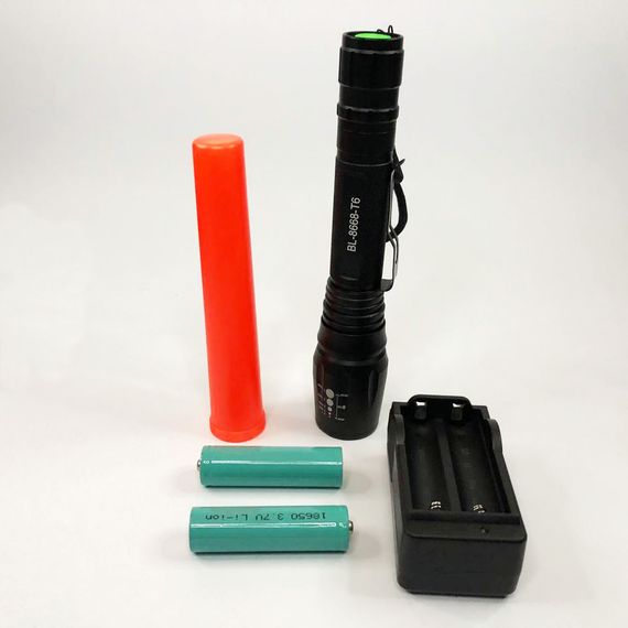 Оригінальний кишеньковий ліхтарик Police, Посилений ручний ліхтарик Супер яскравий лід BW-74 | Зображення 2