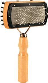 Щітка-пуходерка двостороння із захисними кульками Trixie