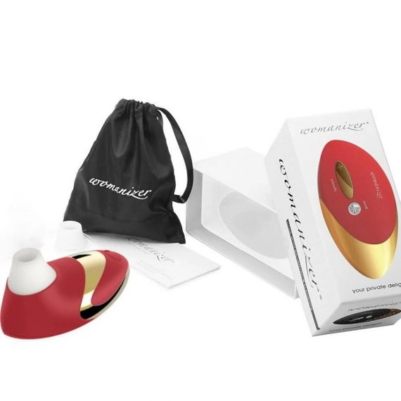 Клиторальный стимулятор Womanizer Pro W-500, красный Sex Aura | Зображення 4