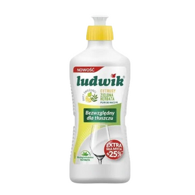 Бальзам для миття посуду 900гр Цитрусовий зелений чай Ludwik
