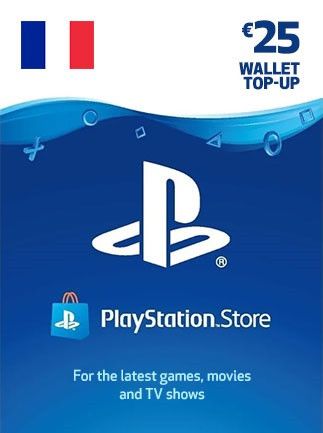 PlayStation Network Gift Card 25 EUR PSN FRANCE