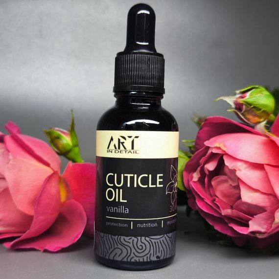 Олія для кутикули ART in detail з ароматом ванілі 30мл