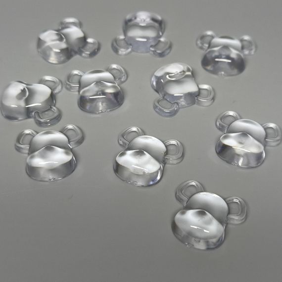 3D фігурки "Ведмедик №2" для палітри (10шт) | Зображення 1