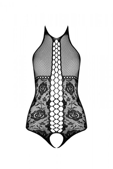 Бодистокинг с доступом Passion BS094 Черный One Size | Зображення 3