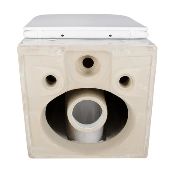 Набір Qtap Nest 4 в 1 підвісний унітаз Crow Ultra Quiet 490x360x290 + комплект інсталяції QT05335171W45125 | Зображення 2